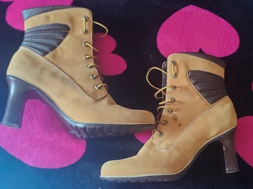 Botas Timberland 27 Mx Dama Sofisticadas Moda Urbana. Meses sin