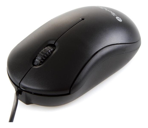 Mouse Óptico Techzone Tzmou01 Usb Alámbrico Negro