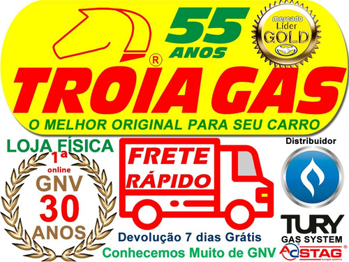 Imagem 5 de 6 de Tury T1000a Homologada Inmetro Chave Comutadora 2m P/gnv.