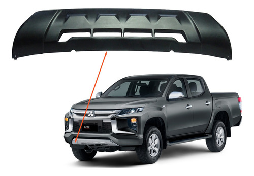 Protector Inferior Bumper Delantero Mitsubishi L200 20-23