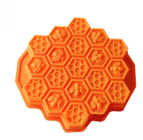 Molde Para Tartas De Abeja En Forma De Panal Para Jabón Y Ch