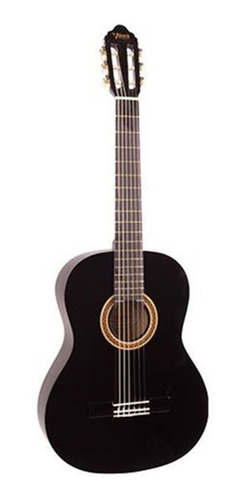 Imagen 1 de 1 de Guitarra criolla clásica Valencia VC101 para ambidiestro black arce