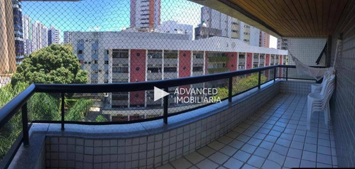 Imagem 5 de 25 de Apartamento Com 4 Dormitórios À Venda, 267 M² Por R$ 1.300.000 - Graças - Recife/pe - Ap0262