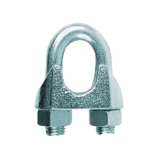 Grampo Para Cabo De Aço E Tirante 1/2  (13mm) Galvanizado