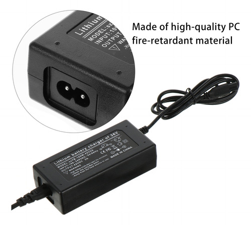 Adaptador De Repuesto De Litio Para Scooter Eléctrico De 2 R
