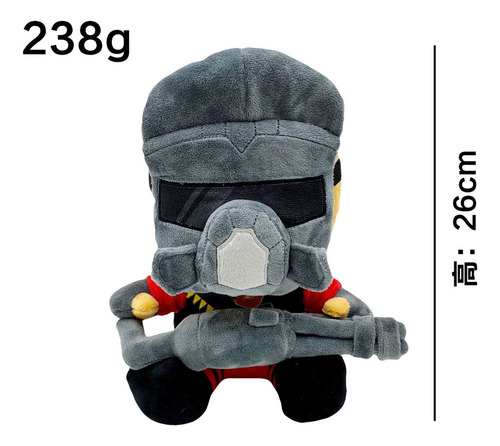 Juguete Regalo Muñeca Games Paradoxum Minigunner Peluche