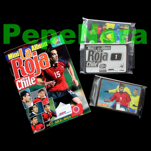 ¬¬ Álbum Fútbol Mini La Roja De Chile Salo Completo 99% Zp