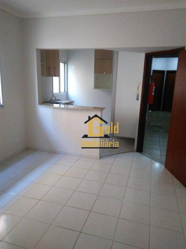 Apartamento Com 1 Dormitório À Venda, 41 M² Por R$ 185.000,00 - Nova Aliança - Ribeirão Preto/sp - Ap1468
