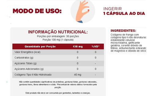 Motilex - Kit C/180 Cápsulas - Colágeno Tipo 2 P/ Joelho Sem Sabor