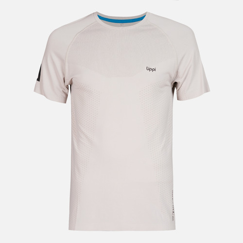 Polera Hombre 4 Run Seamless Trail T-shirt Gris Lippi