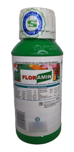 2 Floramin De 500 Ml. Aminoacidos Microelementos Maco