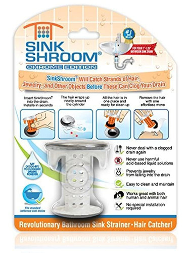 Sinkshroom Chrome Edition Revolucionario Lavabo De Baño Dre