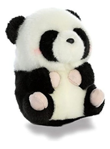 Aurora Mundo Rolly Mascota Precioso Panda De Pelu