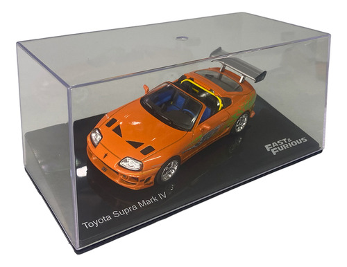 Kit Velozes E Furiosos Toyota Supra Mk Iv + Acrílico Ed 03