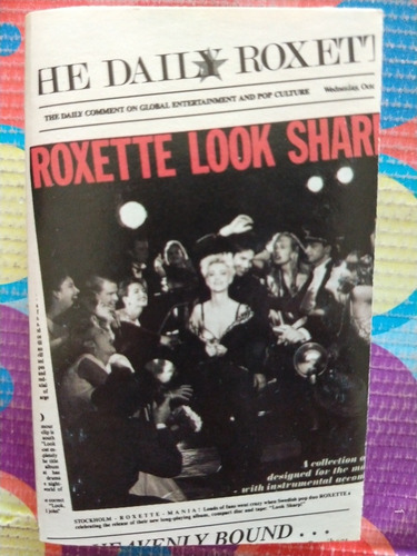 Roxette Cassette Oxygene Look Sharp W