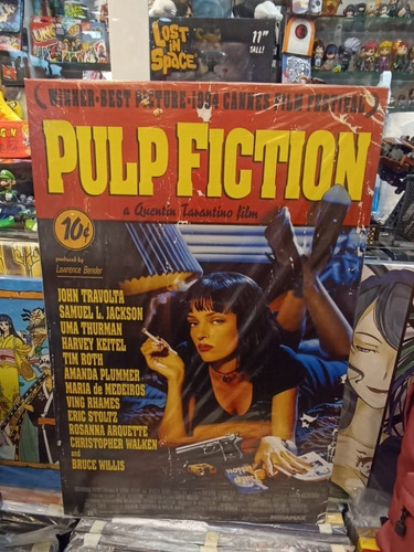 Cuadro Pulp Fiction Impreso En Tela Pvc 60x40