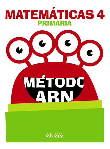 Matemáticas 4. Método Abn. (libro Original)