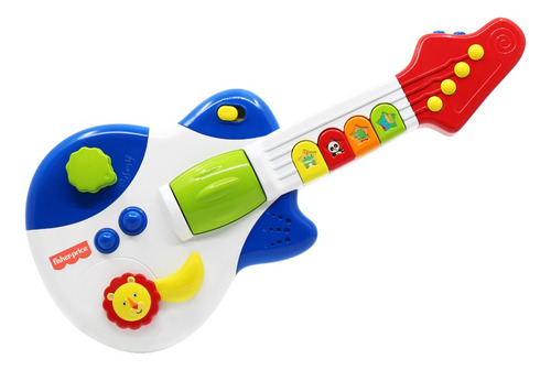 Imagen 2 de 5 de Mi Primera Guitarra Reig Fisher Price Con Sonidos Y Melodias