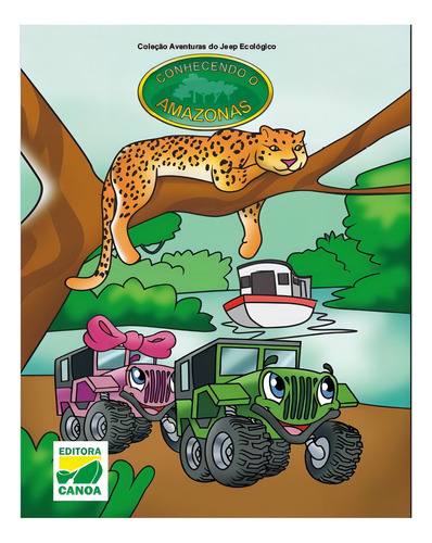Conhecendo O Amazonas, De Izidoro Alves Filho., Vol. 01. Editora Canoa, Capa Mole, Edição 01 Em Português, 2013