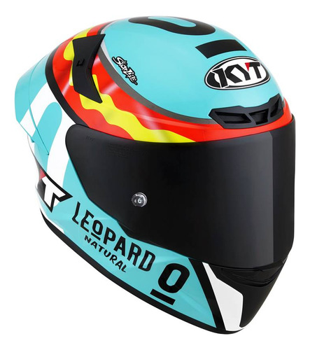 Capacete Kyt Tt Course Jaume Masia Replica Leopard Spain