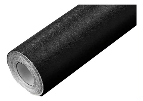 Papel Adhesivo Negro Texturizado 1mx60cm