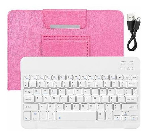 Funda, Estuche Para Tecla Teclado Bluetooth Portátil Teclado