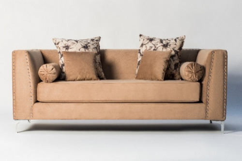 Sillón Sofá Camboriu Tapizado 3 Cpos - Color Living - Ccc