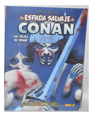 La Espada Salvaje De Conan Los Clásicos #20: Las Hijas De Rhan, De Michael Fleisher; Bruce Jones. La Espada Salvaje De Conan, Vol. 20. Editorial Panini, Tapa Blanda En Español, 2025