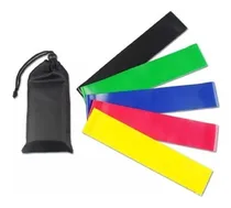 Comprar Kit 5 Bandas Elasticas Cerradas Ejercicio Resistencia Nivel 