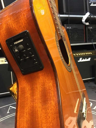 Imagen 3 de 6 de Admira Juanita Ecf Guitarra Clasica Corte Eq Fishman España