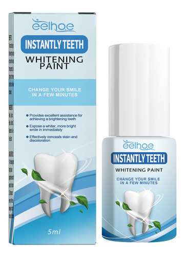 Pintura Blanqueadora Instantánea De Dientes, 5 Ml