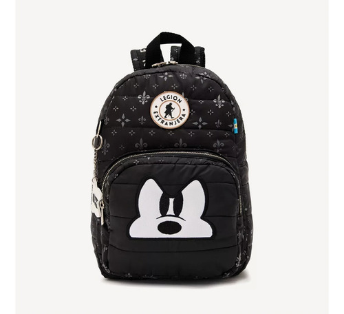 Mochila Alison Mickey Optic Negro