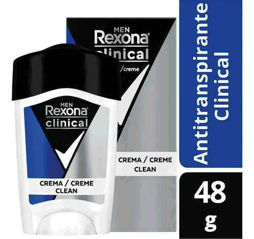 Rexona Men Clinical Desodorante En Crema 48gr