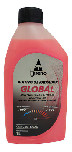 Aditivo Radiador Concentrado Orgânico Rosa 1 Litro