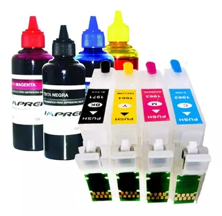Cartuchos Para Impresora Epson Xp2101 2101 + Tinta Imprek