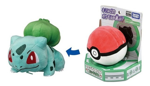 Figura Pokémon Bulbasaur - Peluche 2 En 1 Pokemon Plush