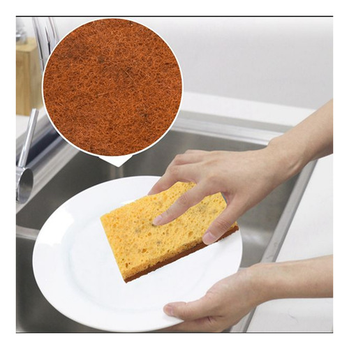 Esponjas Biodegradables Y Compostables Para Estropajos, 32 U