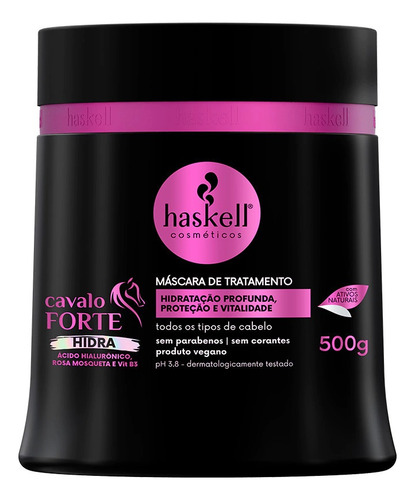 Kit Cavalo Forte Hidra Haskell 6 Produtos Compleãooooooooooo