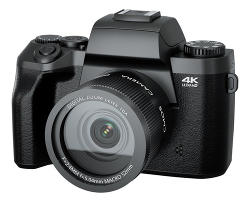 Cámara Digital Slr Dslr De 64mp Videocámara 4k 60fps Vlog