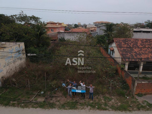 Imagem 1 de 9 de Lote Com 608 M², Em Ótima Localização, Disponível Para Incorporação, No Enseada Das Gaivotas Rio Das Ostras/rj - Te0346