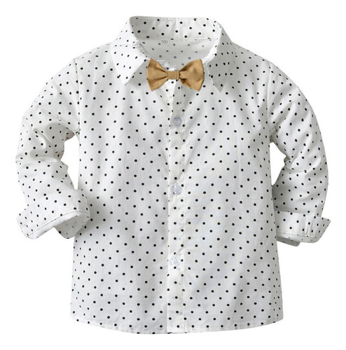 Ropa Para Bebés Niños, Camisa De Vestir Con Pajarita Y Panta
