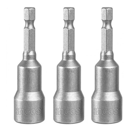 Adaptadores Para Taladro 8mm Punta Magnetica 3 Piezas Ingco