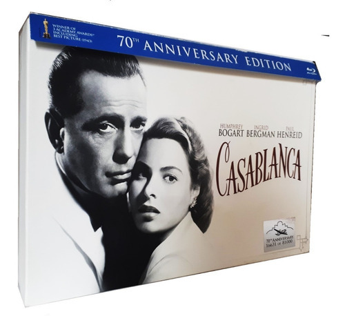 Casablanca Boxset Pelicula 70 Aniversario Blu-ray