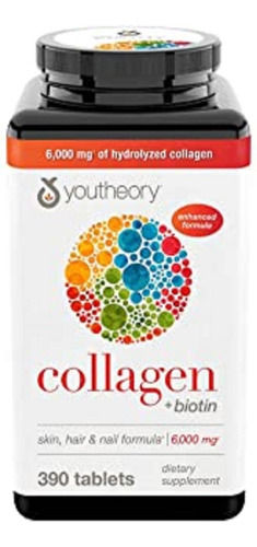 Youtheory Collagen 390 Tabletas, Sk - Unidad a $513