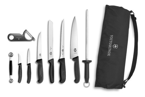 Set De Cuchillos Profesional Victorinox Para Chef 9 Piezas