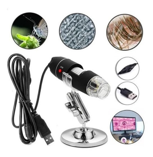 Microscopio Digital Usb Zoom Óptico 2.0 Mpix, Oferta!