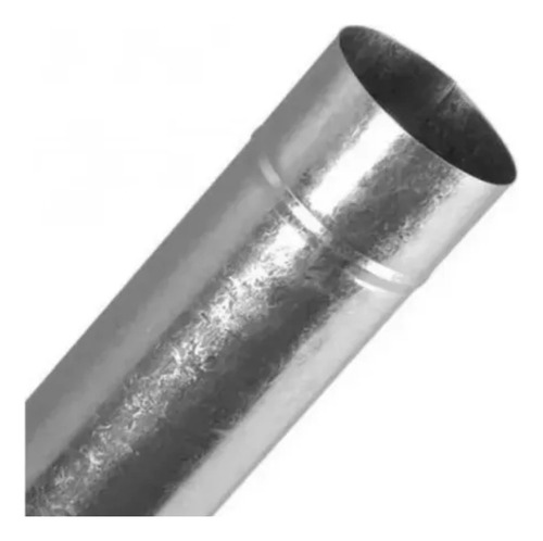 Caño Chapa Galvanizada 4 Pulgadas Zinc Ventilación Zingueria