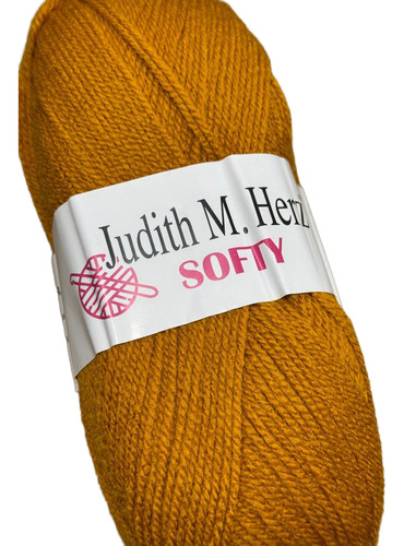 Lana Judith Ovillos X 100 Grs C/u Modelo Softy Lana Fina Caramelo 33