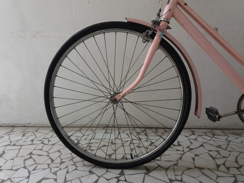 Bicicleta Monark Brisa Aro 26 Antiga Original Rosa (Usado)