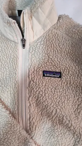 Patagonia beige fleece clearance